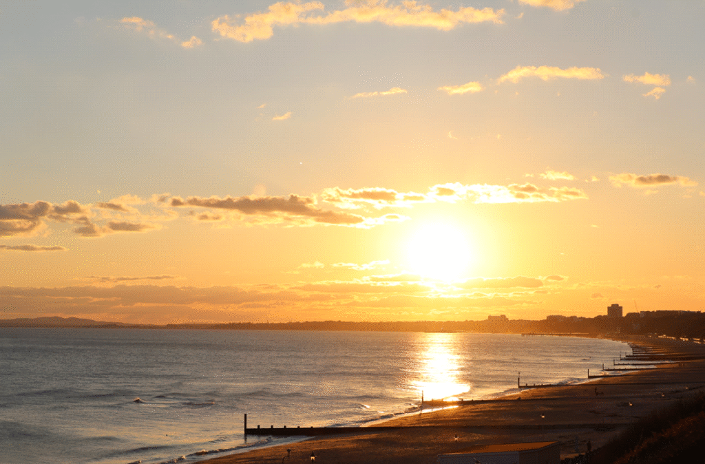 Southbourne Seafront Sunset